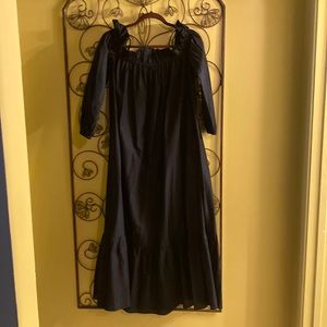 H&M Women Black off the shoulders maxi dress